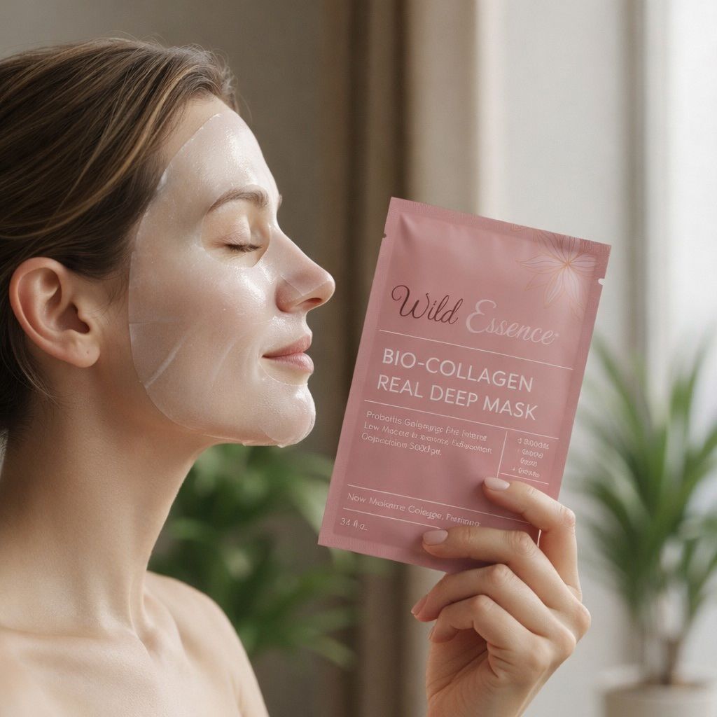 Maschera Viso al Collagene
