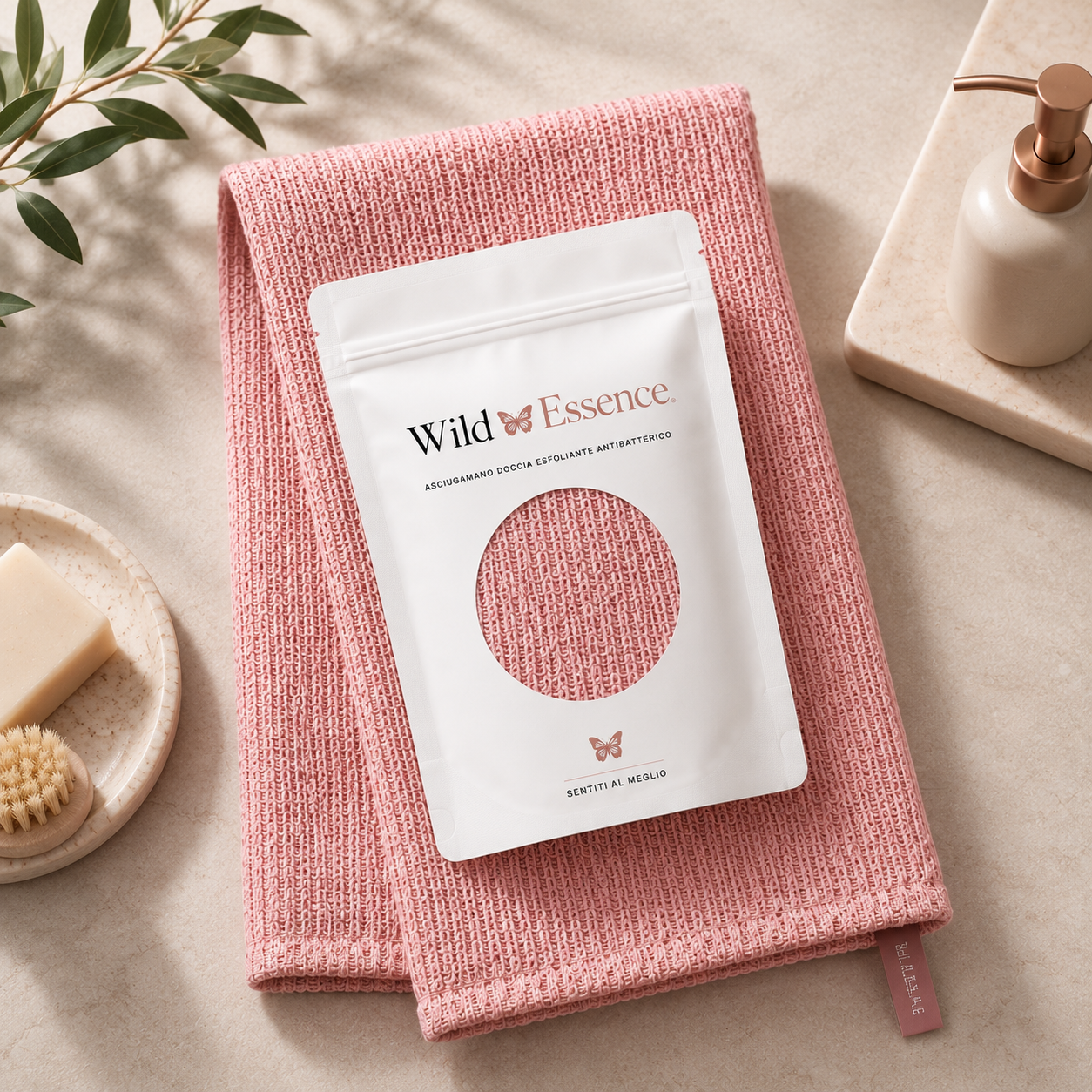 Shower Towel - Telo Doccia Esfoliante Antibatterico