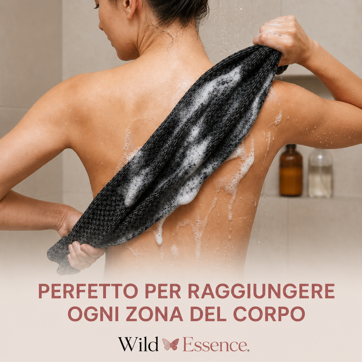 Shower Towel - Telo Doccia Esfoliante Antibatterico
